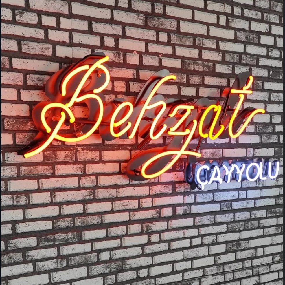 Behzat · Çayyolu — LED neon