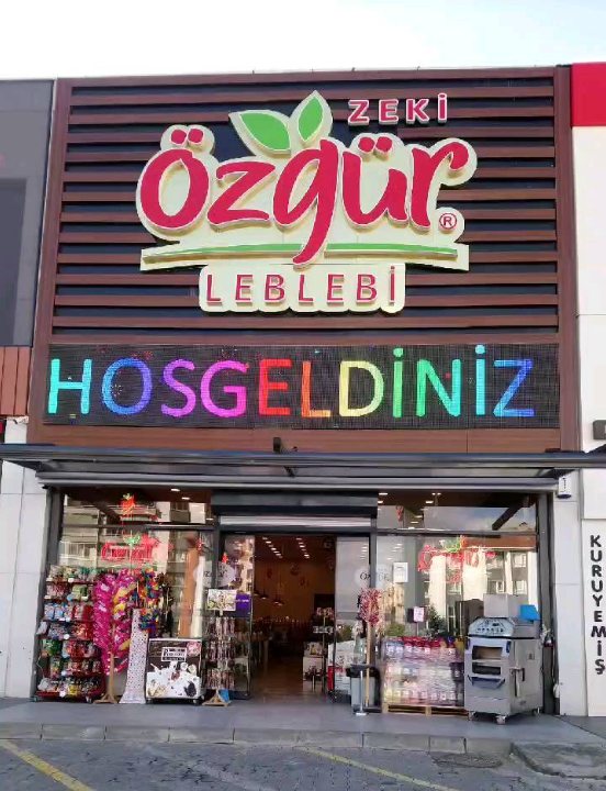 Zeki Özgür Leblebi — RGB kayan yazı